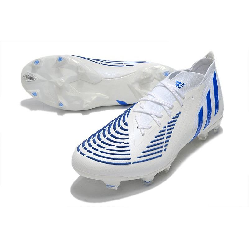Skor adidas Predator Edge.1 FG Diamond Edge – Vit Blå för Herr 7 Billiga Fotbollsskor Skor adidas Predator Edge.1 FG Diamond Edge – Vit Blå 7