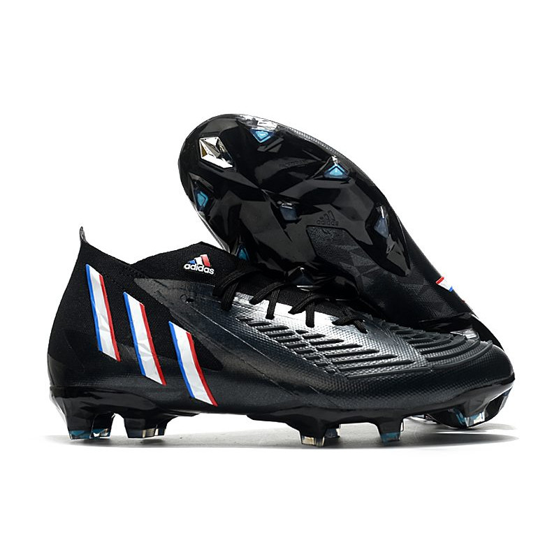 Skor adidas Predator Edge.1 FG Edge of Darkness – Svart Vit Röd för Herr 3 Billiga Fotbollsskor Skor adidas Predator Edge.1 FG Edge of Darkness – Svart Vit Röd 3