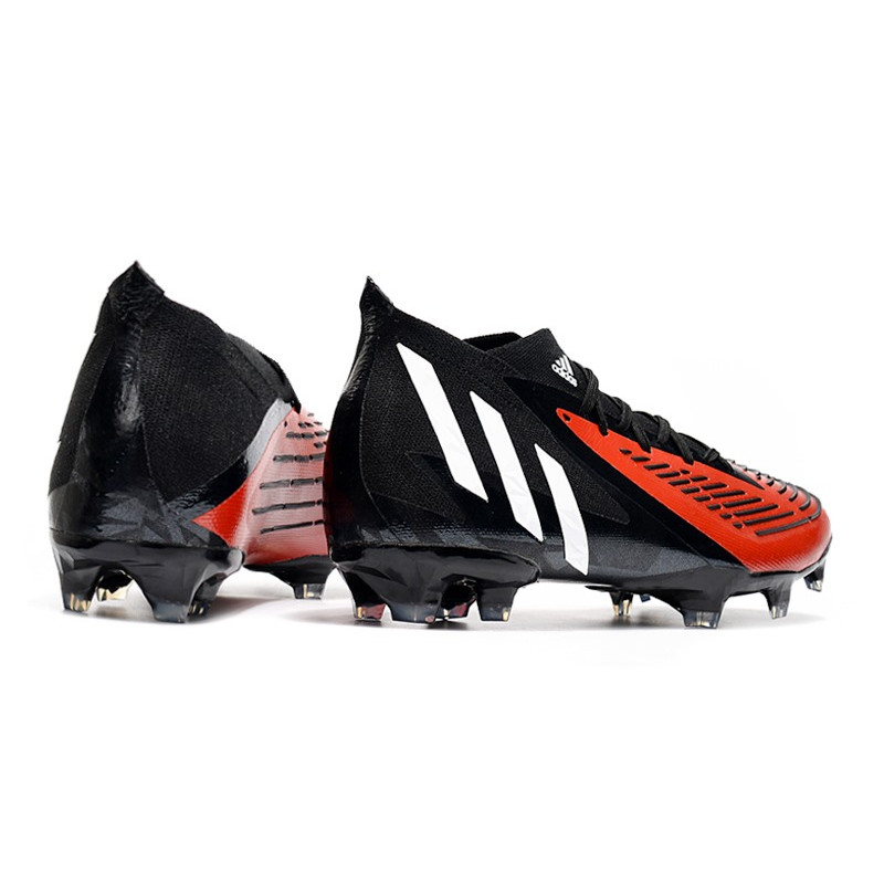 Skor adidas Predator Edge.1 FG Svart Vit Röd för Herr 6 Billiga Fotbollsskor Skor adidas Predator Edge.1 FG Svart Vit Röd 6