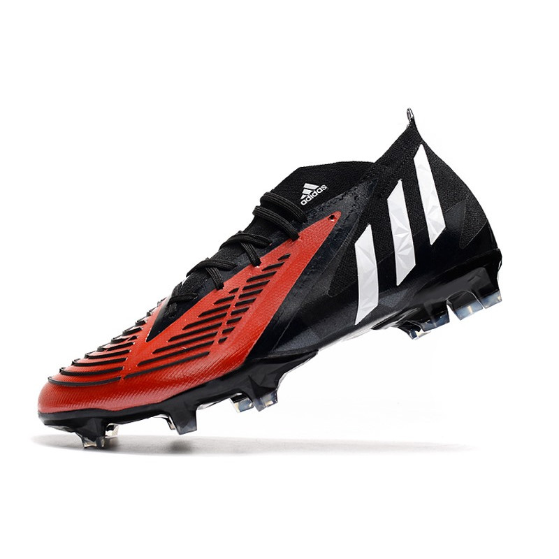 Skor adidas Predator Edge.1 FG Svart Vit Röd för Herr 8 Billiga Fotbollsskor Skor adidas Predator Edge.1 FG Svart Vit Röd 8
