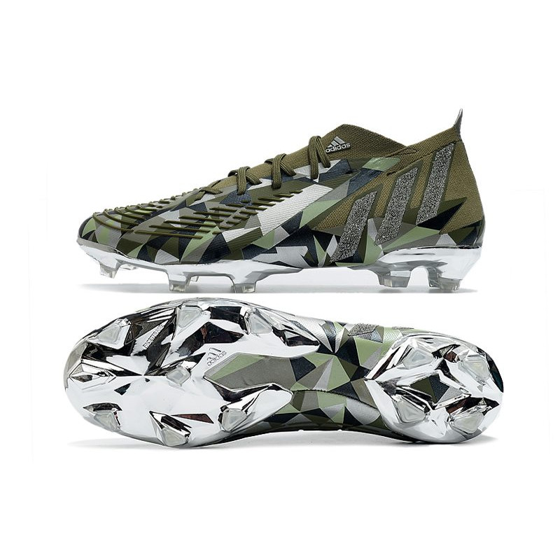 Skor adidas Predator Edge.1 FG Swarovski – Grön Silver för Herr 5 Billiga Fotbollsskor Skor adidas Predator Edge.1 FG Swarovski – Grön Silver 5
