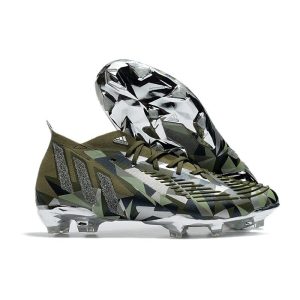 Skor adidas Predator Edge.1 FG Swarovski – Grön Silver för Herr Billiga Fotbollsskor Skor adidas Predator Edge.1 FG Swarovski – Grön Silver