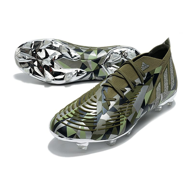 Skor adidas Predator Edge.1 FG Swarovski – Grön Silver för Herr 7 Billiga Fotbollsskor Skor adidas Predator Edge.1 FG Swarovski – Grön Silver 7