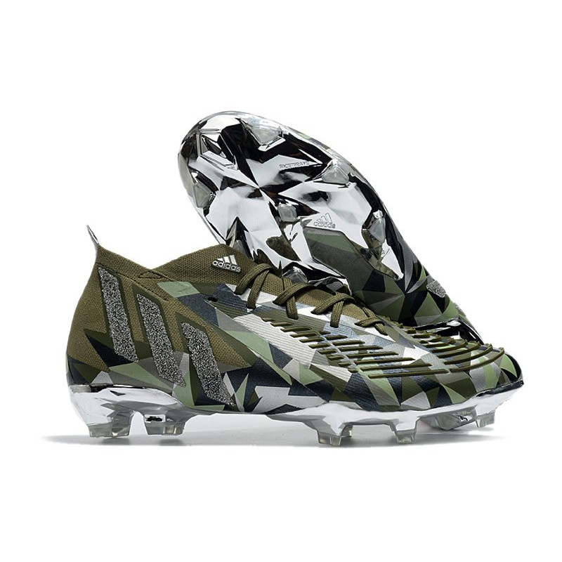 Skor adidas Predator Edge.1 FG Swarovski – Grön Silver för Herr 3 Billiga Fotbollsskor Skor adidas Predator Edge.1 FG Swarovski – Grön Silver 3