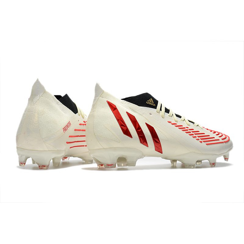 Skor adidas Predator Edge.1 FG Vit Röd för Herr 6 Billiga Fotbollsskor Skor adidas Predator Edge.1 FG Vit Röd 6