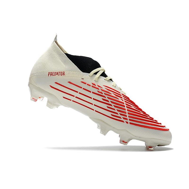 Skor adidas Predator Edge.1 FG Vit Röd för Herr 9 Billiga Fotbollsskor Skor adidas Predator Edge.1 FG Vit Röd 9