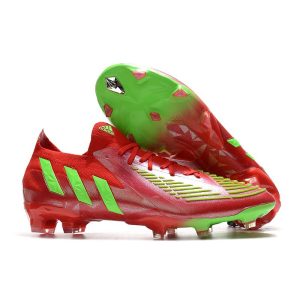 adidas Fotbollsskor Predator Edge.1 L FG Röd Grön för Herr Billiga Fotbollsskor adidas Fotbollsskor Predator Edge.1 L FG Röd Grön