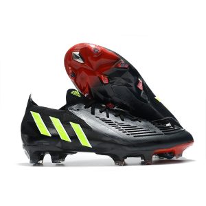 adidas Fotbollsskor Predator Edge.1 L FG Svart Grön för Herr Billiga Fotbollsskor adidas Fotbollsskor Predator Edge.1 L FG Svart Grön