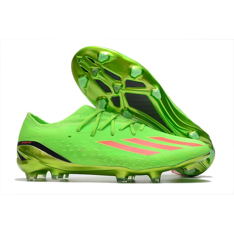 adidas Fotbollsskor X Speedportal.1 FG Grön Röd för Herr 3 Billiga Fotbollsskor adidas Fotbollsskor X Speedportal.1 FG Grön Röd 3