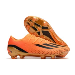 adidas Fotbollsskor X Speedportal.1 FG Guld Orange Svart för Herr Billiga Fotbollsskor adidas Fotbollsskor X Speedportal.1 FG Guld Orange Svart