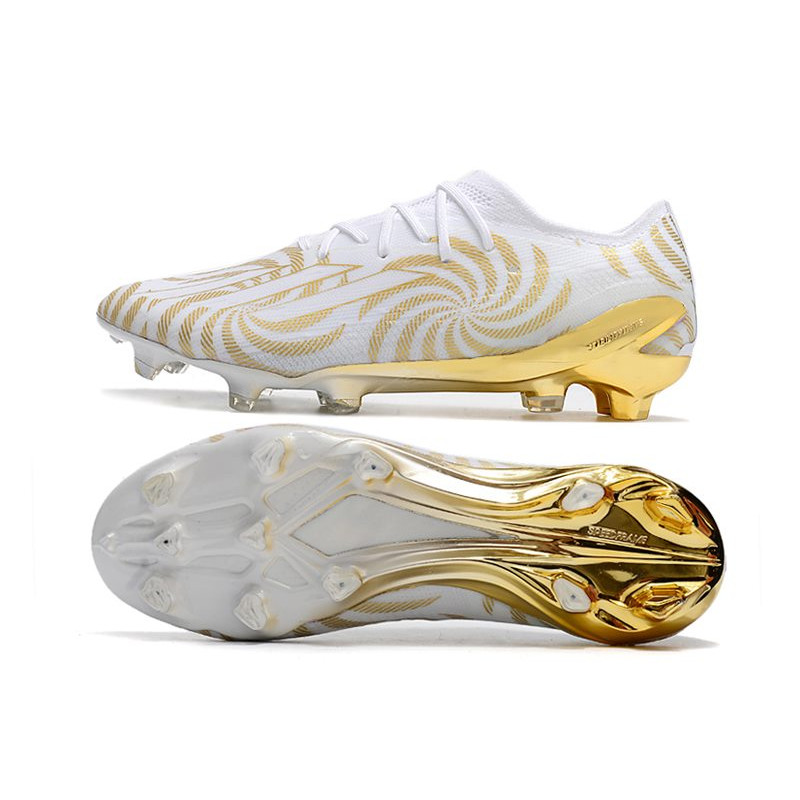 adidas Fotbollsskor X Speedportal.1 FG Vit Guld för Herr 5 Billiga Fotbollsskor adidas Fotbollsskor X Speedportal.1 FG Vit Guld 5
