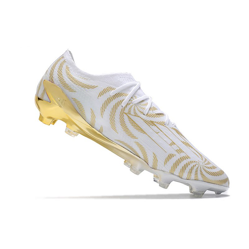 adidas Fotbollsskor X Speedportal.1 FG Vit Guld för Herr 9 Billiga Fotbollsskor adidas Fotbollsskor X Speedportal.1 FG Vit Guld 9