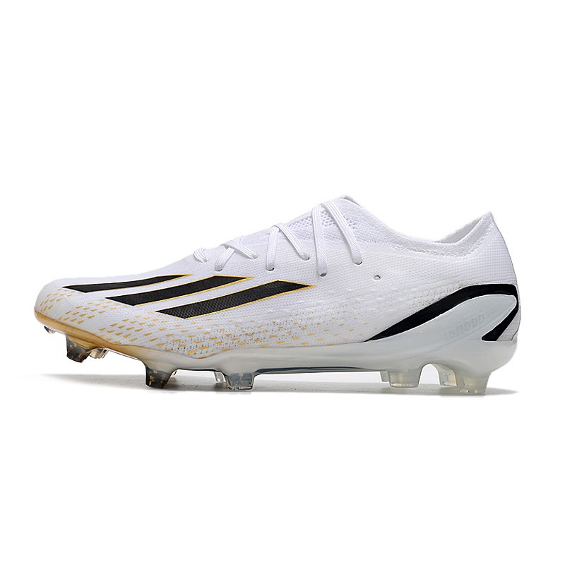 adidas Fotbollsskor X Speedportal.1 FG Vit Svart Guld för Herr 4 Billiga Fotbollsskor adidas Fotbollsskor X Speedportal.1 FG Vit Svart Guld 4
