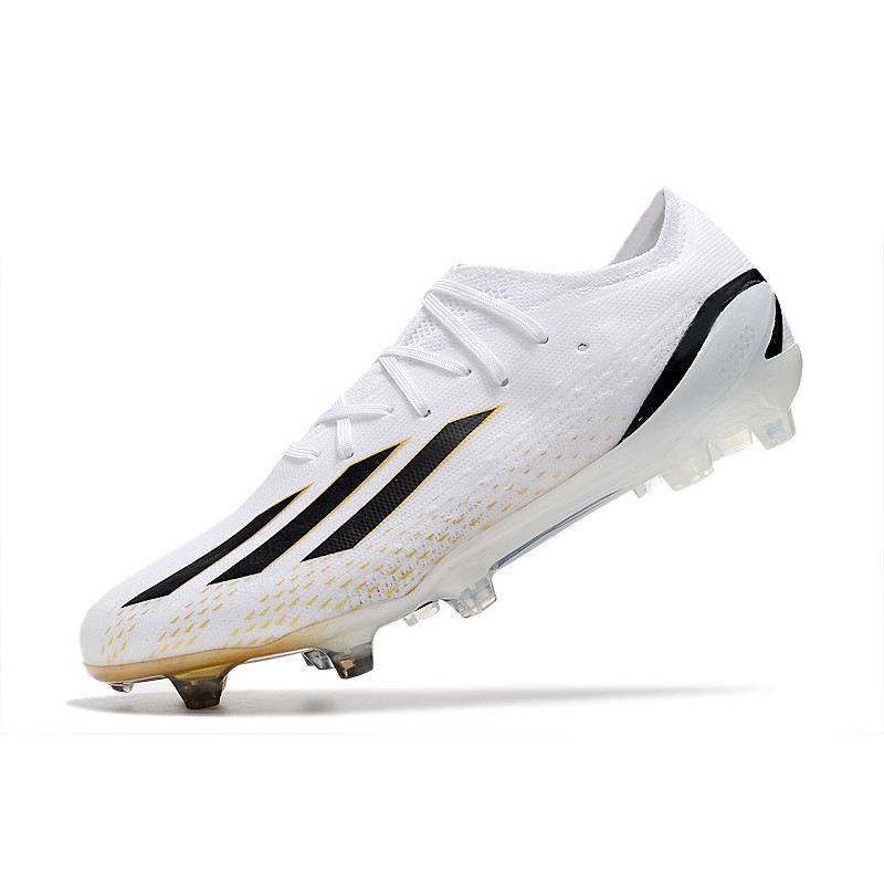 adidas Fotbollsskor X Speedportal.1 FG Vit Svart Guld för Herr 8 Billiga Fotbollsskor adidas Fotbollsskor X Speedportal.1 FG Vit Svart Guld 8