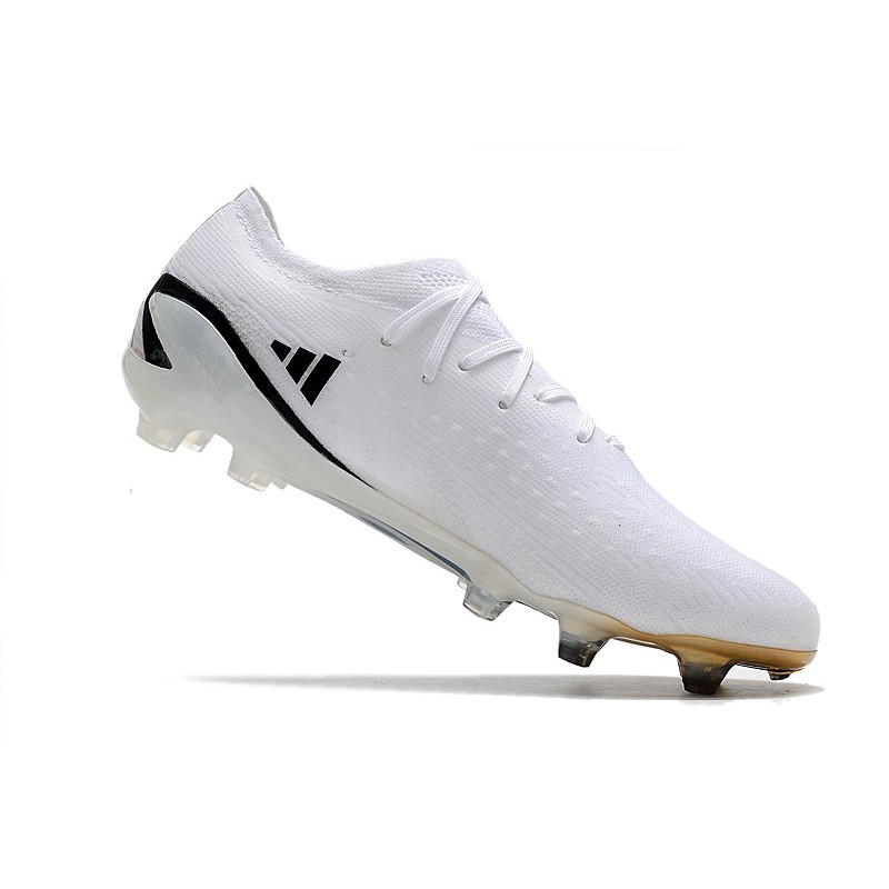 adidas Fotbollsskor X Speedportal.1 FG Vit Svart Guld för Herr 9 Billiga Fotbollsskor adidas Fotbollsskor X Speedportal.1 FG Vit Svart Guld 9