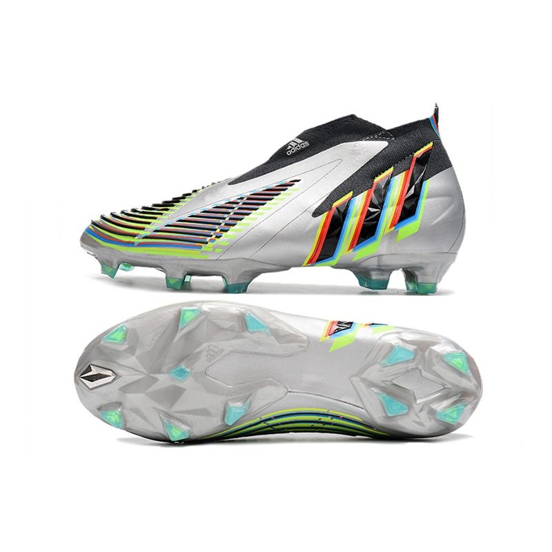 adidas Predator Edge+ Fg Herrar Beyond Fast – Silver Svart Grön för Herr 5 Billiga Fotbollsskor adidas Predator Edge+ Fg Herrar Beyond Fast – Silver Svart Grön 5