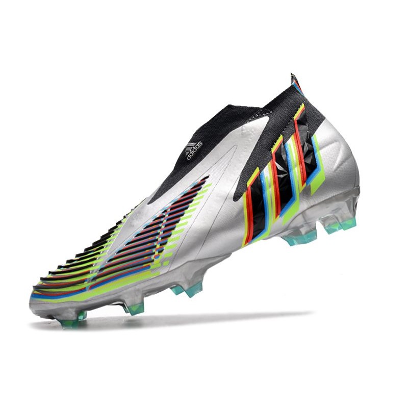 adidas Predator Edge+ Fg Herrar Beyond Fast – Silver Svart Grön för Herr 8 Billiga Fotbollsskor adidas Predator Edge+ Fg Herrar Beyond Fast – Silver Svart Grön 8