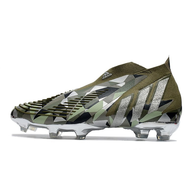 adidas Predator Edge+ Fg Herrar Swarovski – Grön Silver för Herr 4 Billiga Fotbollsskor adidas Predator Edge+ Fg Herrar Swarovski – Grön Silver 4