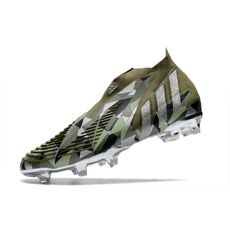 adidas Predator Edge+ Fg Herrar Swarovski – Grön Silver för Herr 8 Billiga Fotbollsskor adidas Predator Edge+ Fg Herrar Swarovski – Grön Silver 8