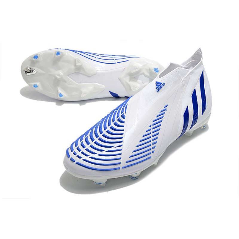 adidas Predator Edge+ Fg Skor Diamond Edge – Vit Blå för Herr 7 Billiga Fotbollsskor adidas Predator Edge+ Fg Skor Diamond Edge – Vit Blå 7
