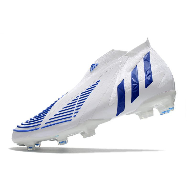 adidas Predator Edge+ Fg Skor Diamond Edge – Vit Blå för Herr 8 Billiga Fotbollsskor adidas Predator Edge+ Fg Skor Diamond Edge – Vit Blå 8