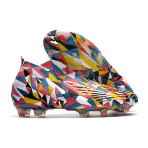 adidas Predator Edge+ Fg Skor Geometric – Blå Gul Röd LIMITED EDITION för Herr Billiga Fotbollsskor adidas Predator Edge+ Fg Skor Geometric – Blå Gul Röd LIMITED EDITION