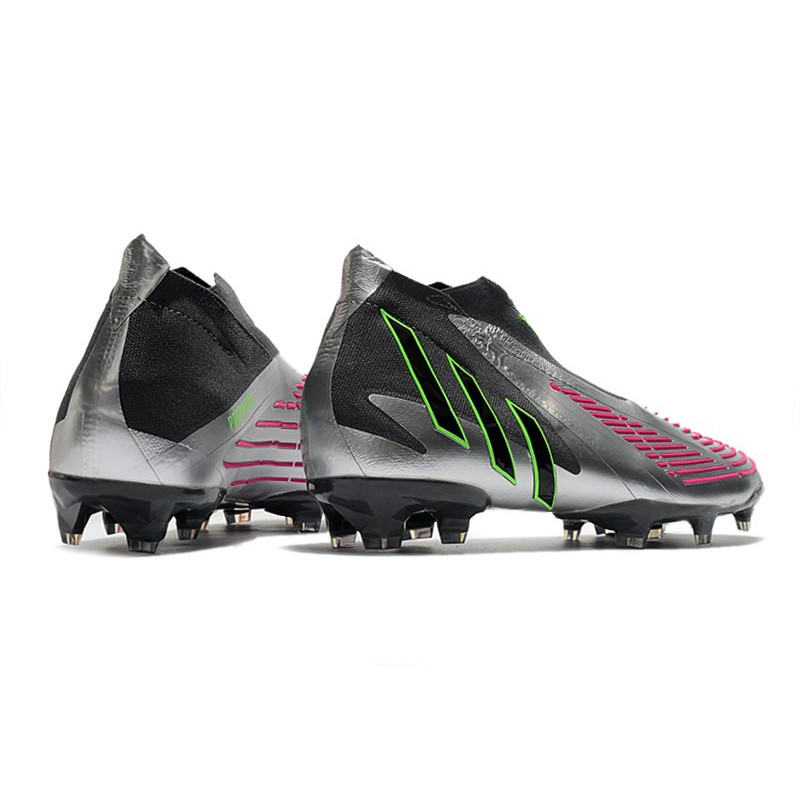 adidas Predator Edge+ Fg Skor Silver Svart Rosa för Herr 6 Billiga Fotbollsskor adidas Predator Edge+ Fg Skor Silver Svart Rosa 6