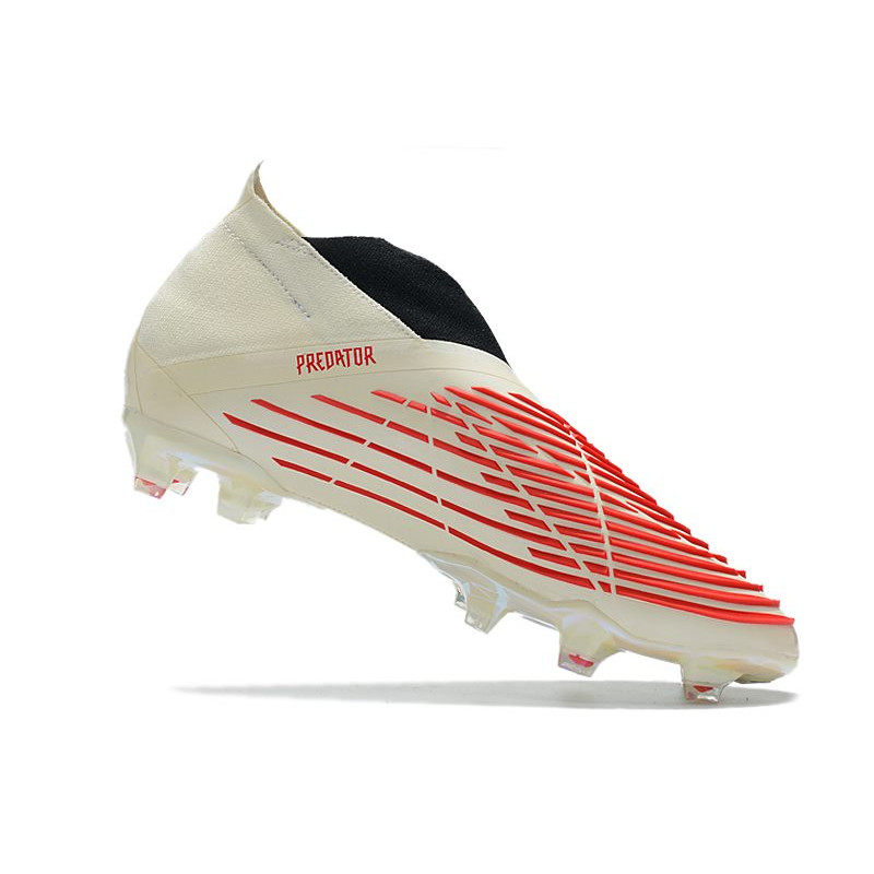 adidas Predator Edge+ Fg Skor Vit Röd för Herr 9 Billiga Fotbollsskor adidas Predator Edge+ Fg Skor Vit Röd 9