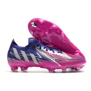 adidas Predator Edge.1 L FG Skor Champions Code – Lila Silver Rosa för Herr Billiga Fotbollsskor adidas Predator Edge.1 L FG Skor Champions Code – Lila Silver Rosa