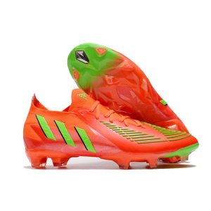 adidas Predator Edge.1 L FG Skor Game Data – Röd Grön Svart för Herr Billiga Fotbollsskor adidas Predator Edge.1 L FG Skor Game Data – Röd Grön Svart