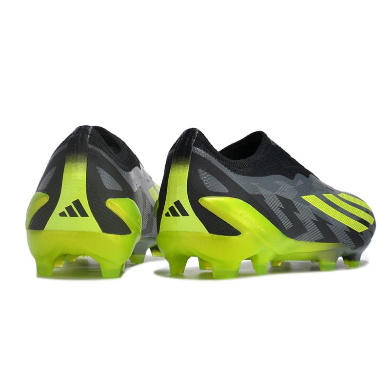 adidas X Crazyfast .1 Laceless FG Crazycharged – Svart Gul Grå LIMITED EDITION för Herr 6 Billiga Fotbollsskor adidas X Crazyfast .1 Laceless FG Crazycharged – Svart Gul Grå LIMITED EDITION 6