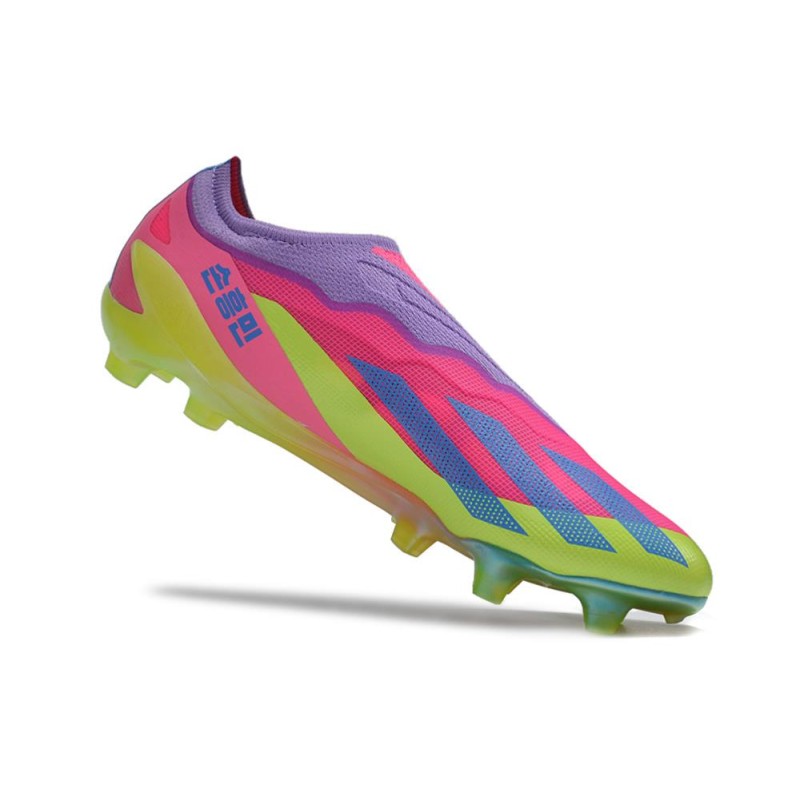 adidas X Crazyfast .1 Laceless FG Korean Nights Son – Lucid Lemon Blå Rosa LIMITED EDITION för Herr 9 Billiga Fotbollsskor adidas X Crazyfast .1 Laceless FG Korean Nights Son – Lucid Lemon Blå Rosa LIMITED EDITION 9
