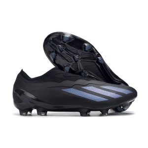 adidas X Crazyfast .1 Laceless FG Nightstrike – Svart för Herr Billiga Fotbollsskor adidas X Crazyfast .1 Laceless FG Nightstrike – Svart
