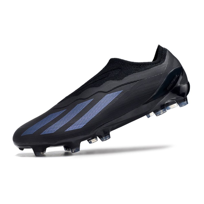 adidas X Crazyfast .1 Laceless FG Nightstrike – Svart för Herr 8 Billiga Fotbollsskor adidas X Crazyfast .1 Laceless FG Nightstrike – Svart 8