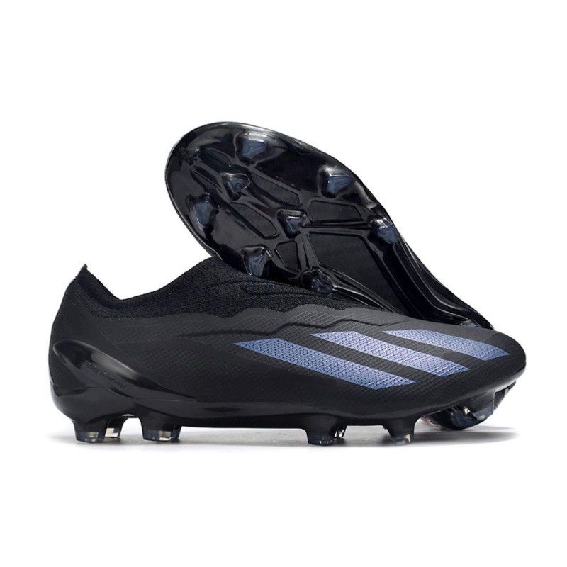 adidas X Crazyfast .1 Laceless FG Nightstrike – Svart för Herr 3 Billiga Fotbollsskor adidas X Crazyfast .1 Laceless FG Nightstrike – Svart 3
