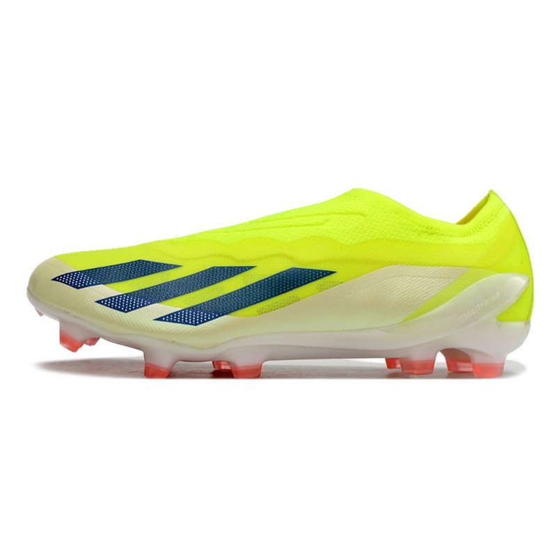 adidas X Crazyfast .1 Laceless FG Solar Energy – Gul Svart Vit för Herr 4 Billiga Fotbollsskor adidas X Crazyfast .1 Laceless FG Solar Energy – Gul Svart Vit 4