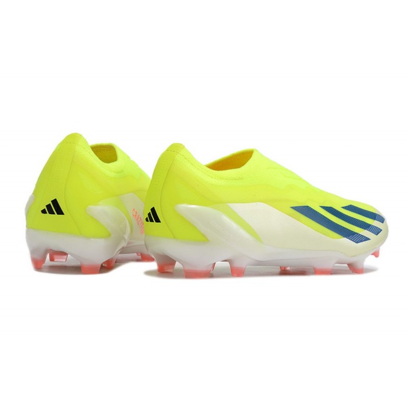 adidas X Crazyfast .1 Laceless FG Solar Energy – Gul Svart Vit för Herr 6 Billiga Fotbollsskor adidas X Crazyfast .1 Laceless FG Solar Energy – Gul Svart Vit 6