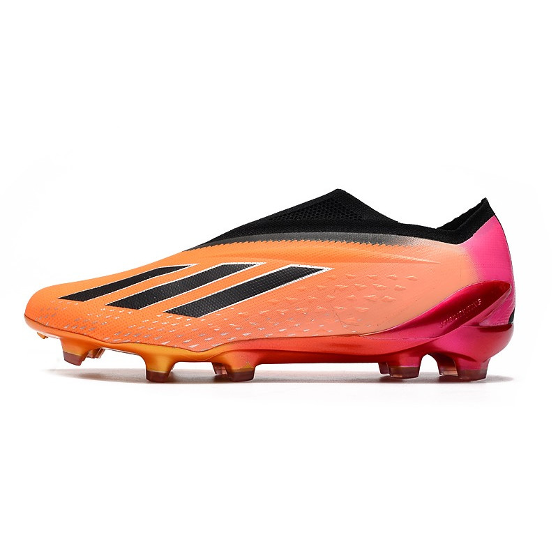 adidas X Speedportal + FG Skor Orange Svart för Herr 4 Billiga Fotbollsskor adidas X Speedportal + FG Skor Orange Svart 4