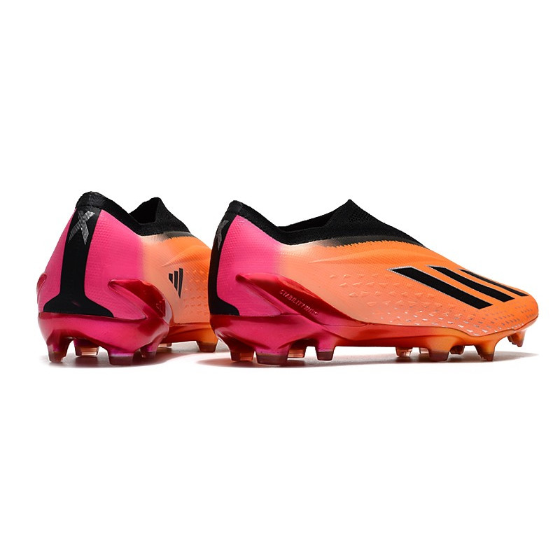 adidas X Speedportal + FG Skor Orange Svart för Herr 6 Billiga Fotbollsskor adidas X Speedportal + FG Skor Orange Svart 6
