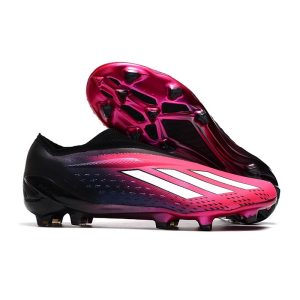 adidas X Speedportal + FG Skor Röd Svart Vit för Herr Billiga Fotbollsskor adidas X Speedportal + FG Skor Röd Svart Vit