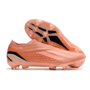 adidas X Speedportal + FG Skor Rosa för Herr Billiga Fotbollsskor adidas X Speedportal + FG Skor Rosa