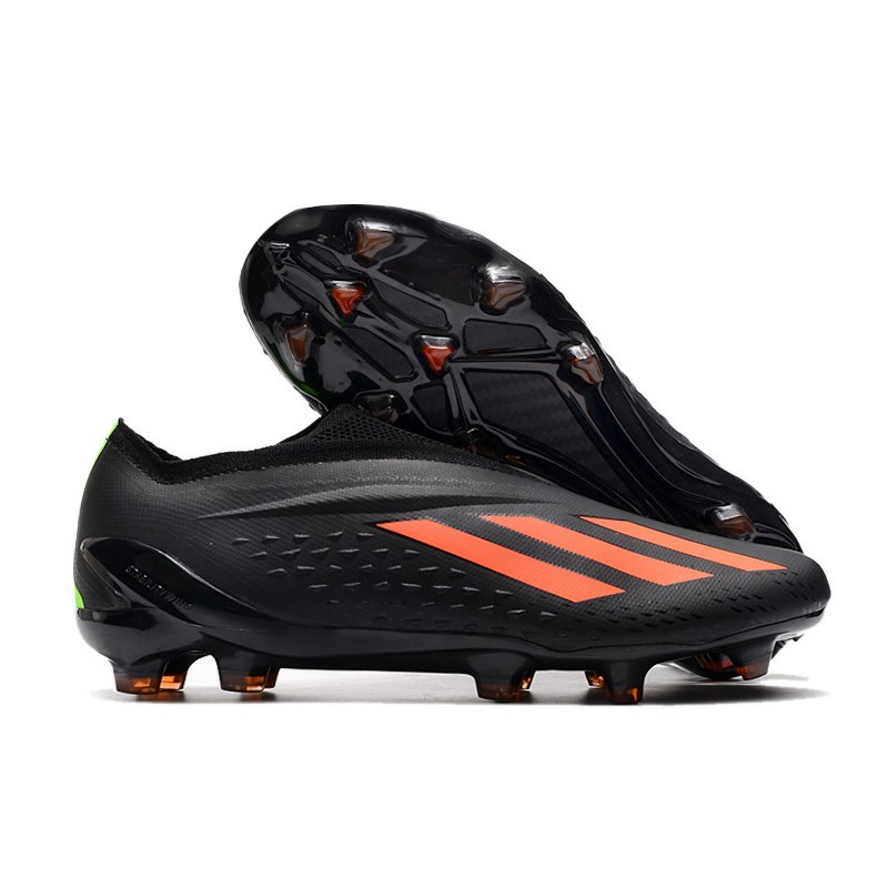 adidas X Speedportal + FG Skor Shadowportal – Svart Röd Grön för Herr 3 Billiga Fotbollsskor adidas X Speedportal + FG Skor Shadowportal – Svart Röd Grön 3