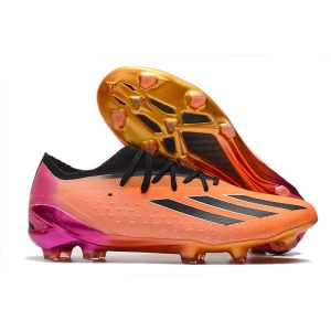 adidas X Speedportal.1 FG Herr Orange Svart för Herr Billiga Fotbollsskor adidas X Speedportal.1 FG Herr Orange Svart