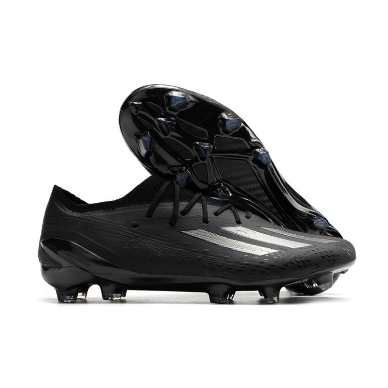 adidas X Speedportal.1 FG Herr Svart för Herr 3 Billiga Fotbollsskor adidas X Speedportal.1 FG Herr Svart 3
