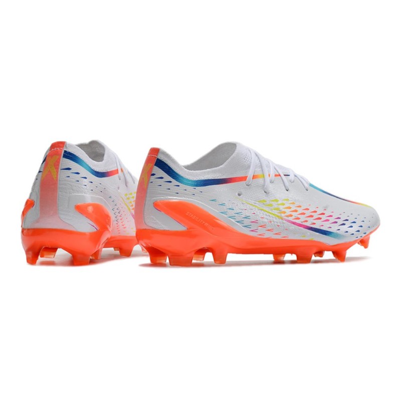 adidas X Speedportal.1 FG Herr Vit Orange för Herr 6 Billiga Fotbollsskor adidas X Speedportal.1 FG Herr Vit Orange 6