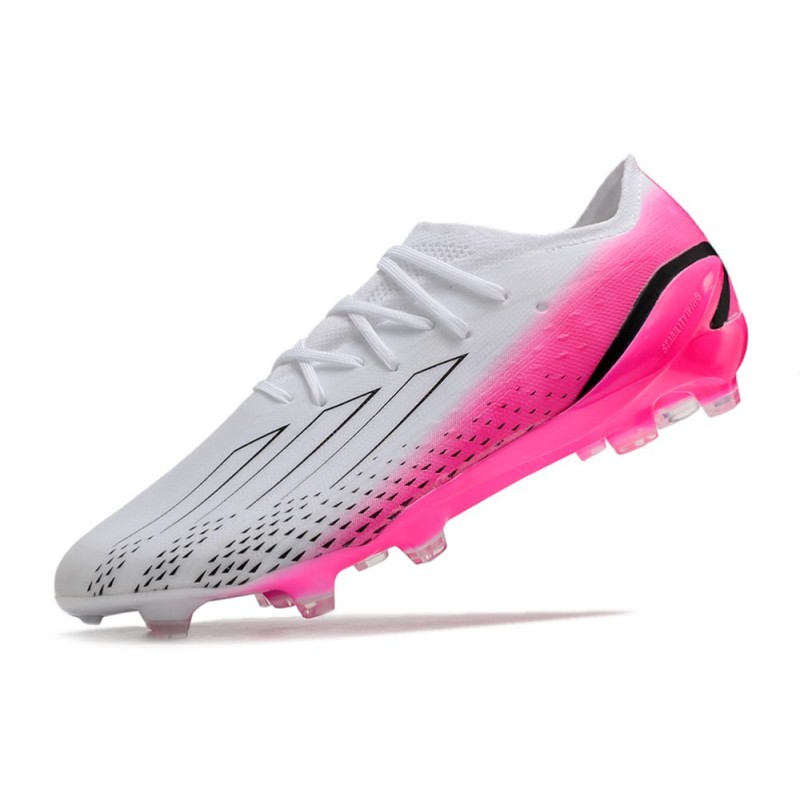 adidas X Speedportal.1 FG Herr Vit Rosa för Herr 8 Billiga Fotbollsskor adidas X Speedportal.1 FG Herr Vit Rosa 8