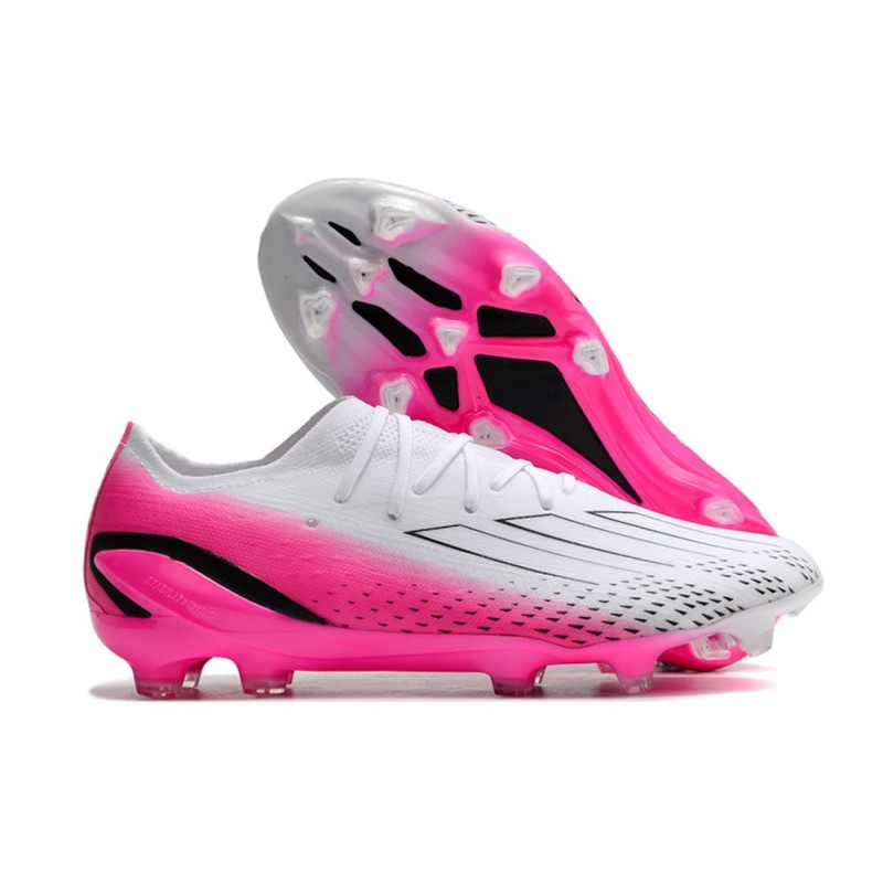 adidas X Speedportal.1 FG Herr Vit Rosa för Herr 3 Billiga Fotbollsskor adidas X Speedportal.1 FG Herr Vit Rosa 3