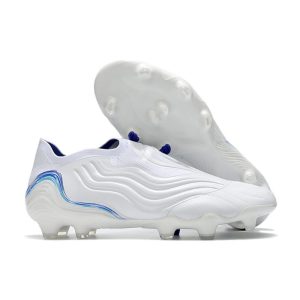 Adidas Copa Sense+ FG Herrar Diamond Edge – Vit Blå Navy för Herr Billiga Fotbollsskor Adidas Copa Sense+ FG Herrar Diamond Edge – Vit Blå Navy