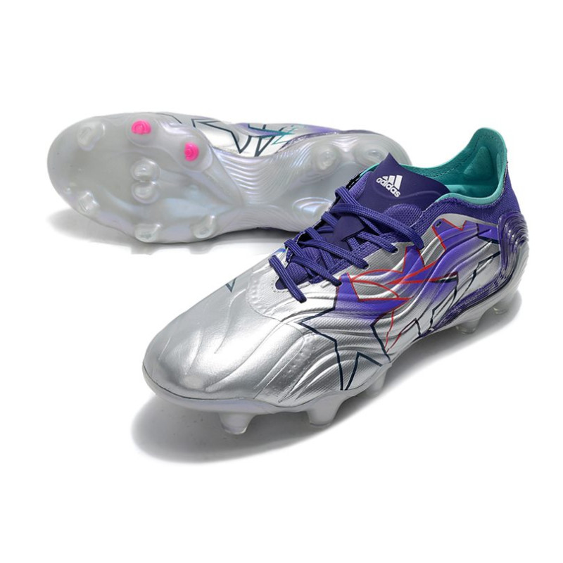 Adidas Copa Sense.1 FG Fotbollsskor för Män Champions Code – Lila Silver Turkos för Herr 7 Billiga Fotbollsskor Adidas Copa Sense.1 FG Fotbollsskor för Män Champions Code – Lila Silver Turkos 7