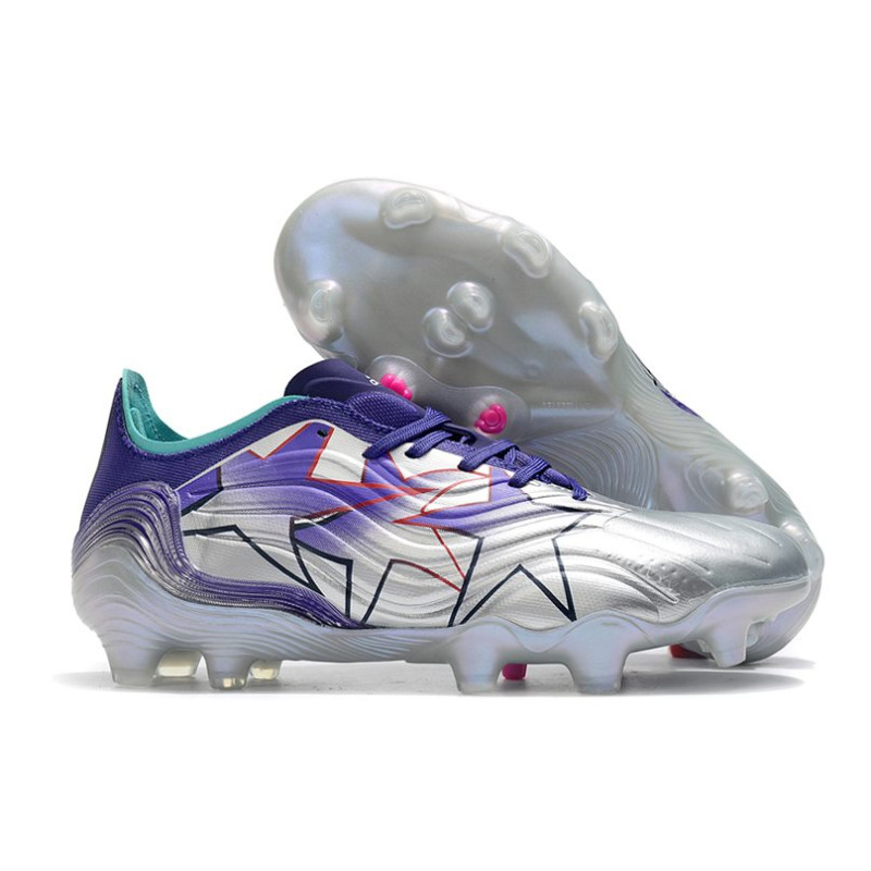 Adidas Copa Sense.1 FG Fotbollsskor för Män Champions Code – Lila Silver Turkos för Herr 3 Billiga Fotbollsskor Adidas Copa Sense.1 FG Fotbollsskor för Män Champions Code – Lila Silver Turkos 3